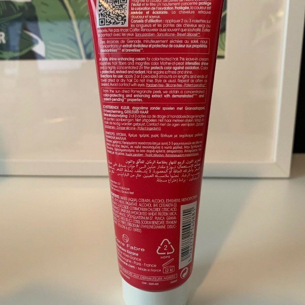 Klorane Color Enhancing Leave-In Cream Pomegranate - Picture 4 of 4